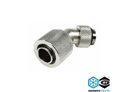 Compression Fitting 1/4G 45° Tube 11/16mm Silver Nickel